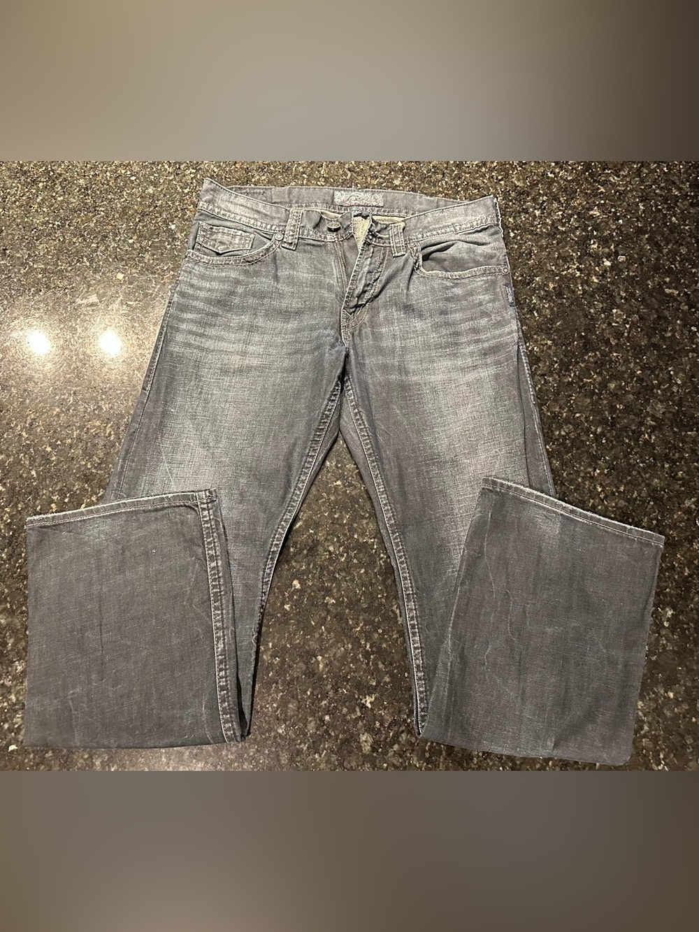 Silver Jeans Men's Light Gray Bootcut Denim